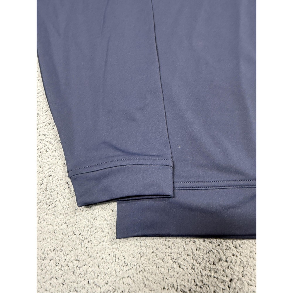 Peter Millar Pullover Mens 2XL Blue 1/4 Zip Long Sleeve Golf Performance Top - Picture 2 of 11